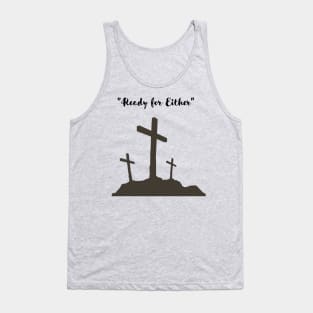 Three wooden Crosses Tank Top